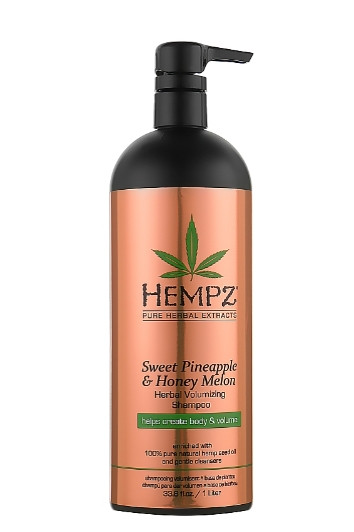 Шампунь для объема "Ананас и медовая дыня" Hempz Sweet Pineapple and Honey Melon Herbal Volumizing Shampoo, 265 мл