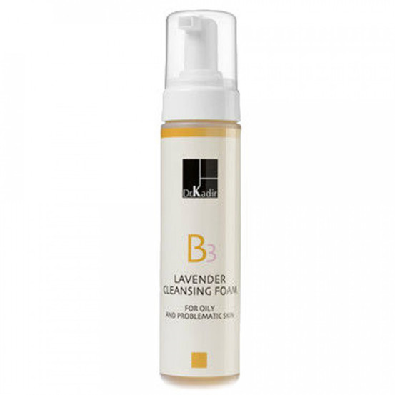 Очищающая пенка с лавандой для проблемной кожи лица Dr. Kadir В3 Lavender Cleansing Foam, 200 мл