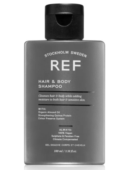 Шампунь и гель для душа 2 в 1 для мужчин REF Hair & Body Shampoo, 100 мл