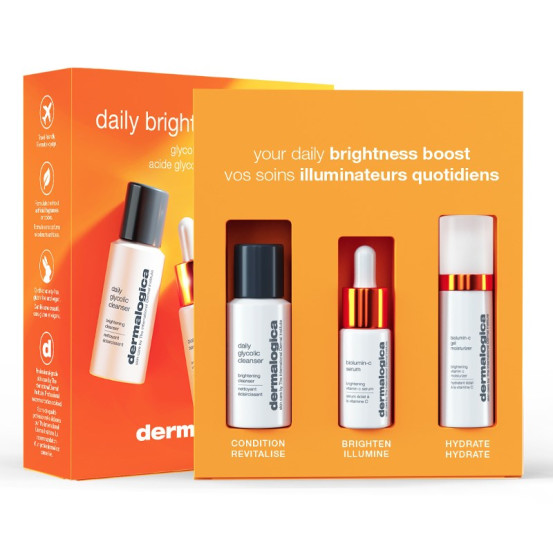Тріо бустерів для сяйва шкіри Dermalogica - Daily Brightness Boosters Skin Kit