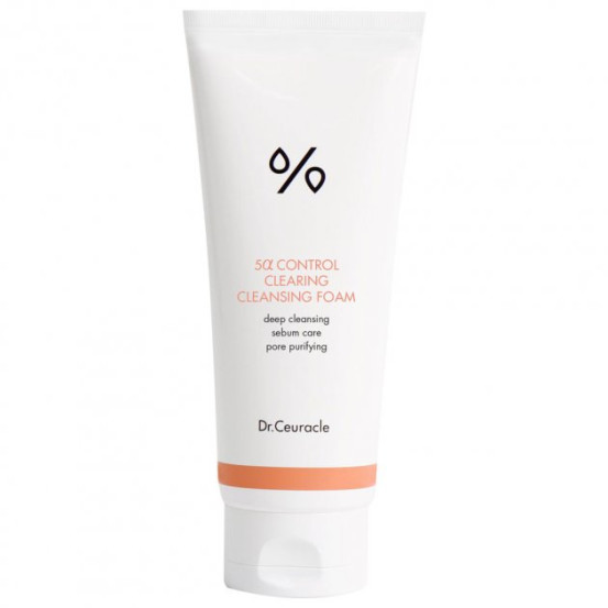 Очищающая пенка Dr.Ceuracle 5α Control Clearing Cleansing Foam, 200 мл