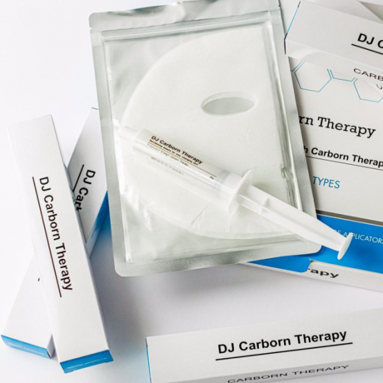 Маски для лица Неинвазивная карбокситерапия DJ Medical 5 шприцов по 25мл, 10 масок для лица, 10 масок для шеи