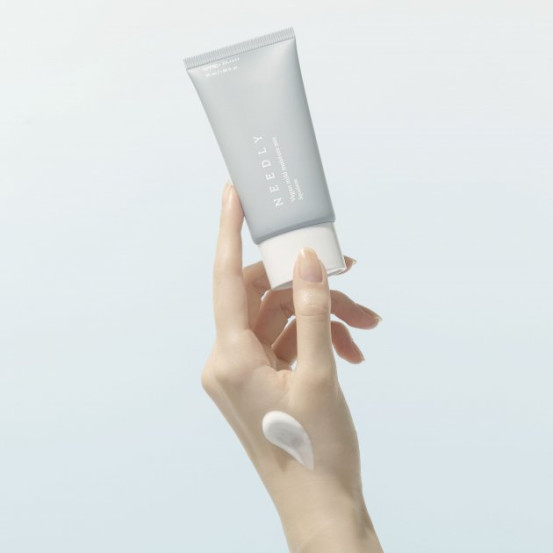 Зволожуючий сонцезахисний крем із рослинним скваланом SPF 50+ PA++++ Needly, 50 мл