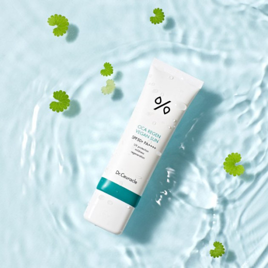 Сонцезахисний крем гель із центелою веганський SPF 50+ PA++++, Dr. Ceuracle, 50 мл