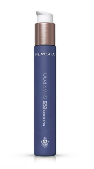 Шампунь серебряный нейтрализующий Newsha True Blonde Silver Shampoo Type 1, 80 мл