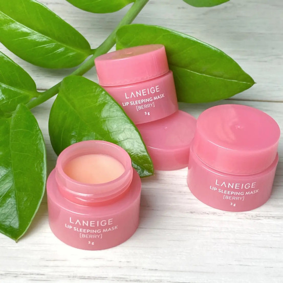 Нічна відновлююча маска для губ Laneige Lip Sleeping Mask mini (Berry), 3 г