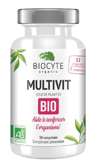 Мультивітаміни желейні Biocyte Multivit Bio, 30 шт