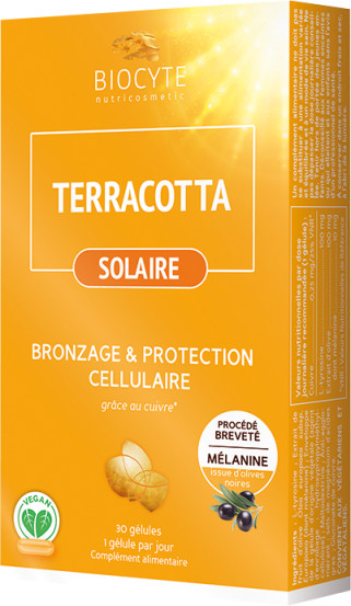 Коктейль-активатор засмаги Biocyte Terracotta Cocktail Solaire, 30 шт