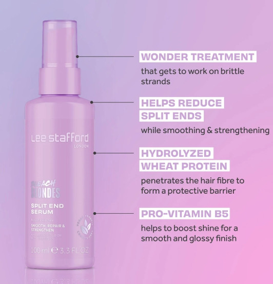 Сироватка для кінчиків волосся Lee Stafford Bleach Blondes Split End Serum, 75 мл