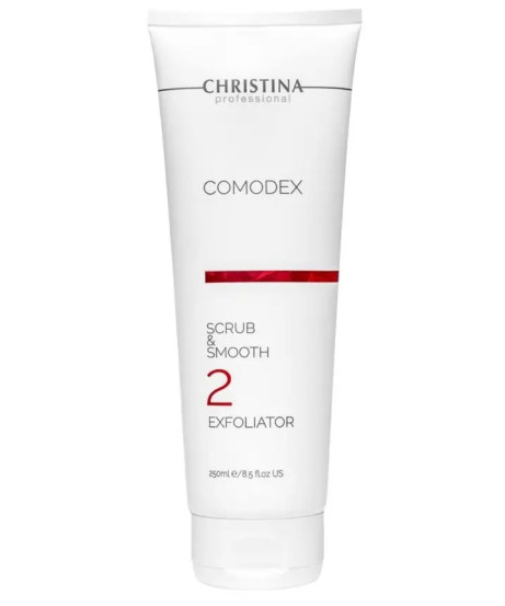 Комодекс Вирівнюючий скраб-ексфоліатор (крок 2) Christina Comodex Scrub & Smooth Exfoliator, 250 мл