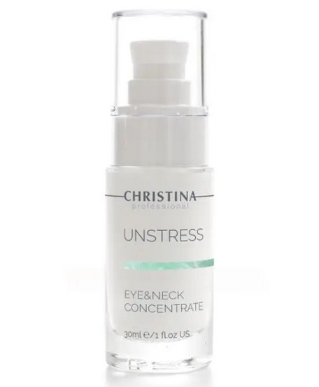 Концентрат для шкіри навколо очей та шиї Christina Unstress Eye Аnd Neck Сoncetrate, 30 мл