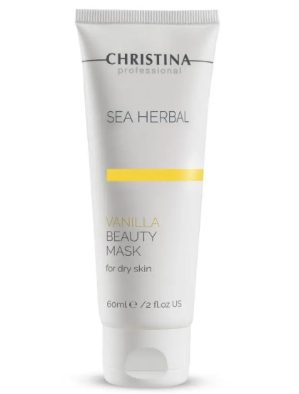 Ванільна маска краси для сухої шкіри Christina Sea Herbal Beauty Mask Vanilla, 60 мл