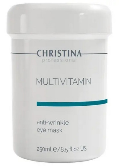 Мультивитаминная маска от морщин для зоны вокруг глаз Christina Multivitamin Anti-Wrinkle Eye Mask, 250 мл