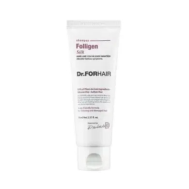 Шампунь для поврежденных волос Dr. FORHAIR Folligen Silk Shampoo, 70 мл