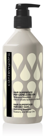 Шампунь зволожуючий з олією обліпихи та манго Contempora Shampoo Hydrating, 500 мл