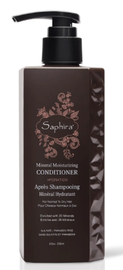 Кондиционер для увлажнения волос минеральный Saphira Hydration, 90мл