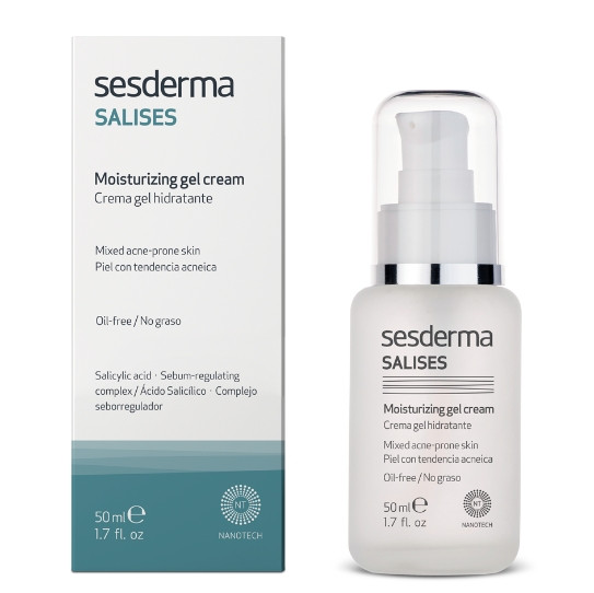 Увлажняющий крем-гель для лица Sesderma Salises Moisturizing Gel Cream, 50 мл