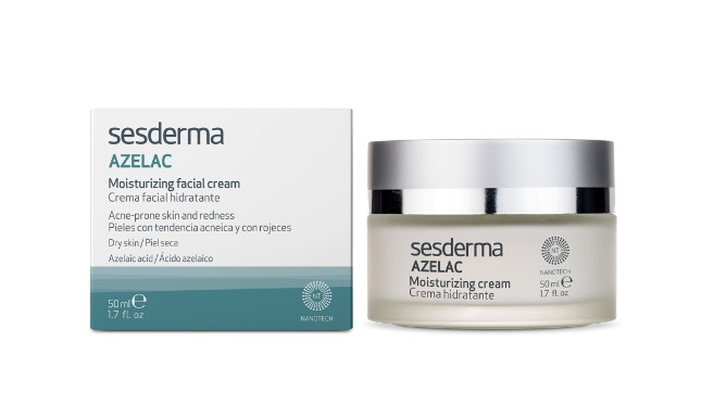 Зволожуючий крем для обличчя Sesderma Azelac Moisturizing Facial Cream, 50 мл