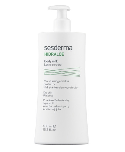 Увлажняющее молочко для тела с алоэ Sesderma Hidraloe Body Milk, 400 мл
