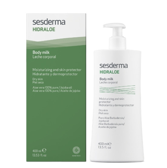 Увлажняющее молочко для тела с алоэ Sesderma Hidraloe Body Milk, 400 мл