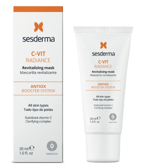 Ревитализирующая маска с витамином C SESDERMA C-Vit Radiance Revitalizing Facial Mask, 30 мл
