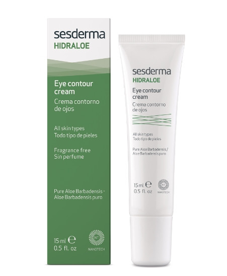 Увлажняющий крем-контур для зоны вокруг глаз Sesderma Hidraloe Eye Contour Cream, 15 мл