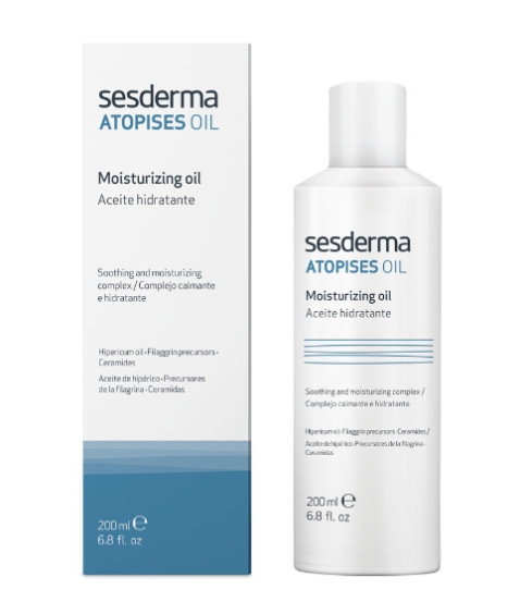 Зволожуюча олія для чутливої шкіри Sesderma Atopises Oil, 200 мл