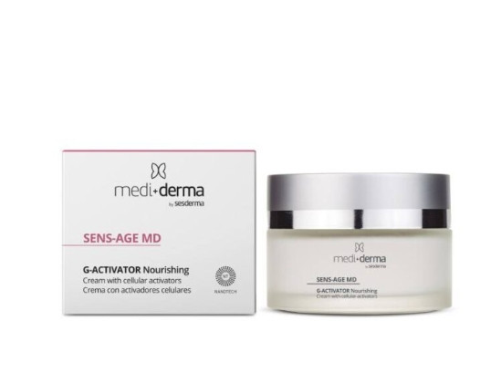 Питательный антивозрастной крем для лица Mediderma G Activator Nourishing Facial Cream Sens-Age MD, 50 мл
