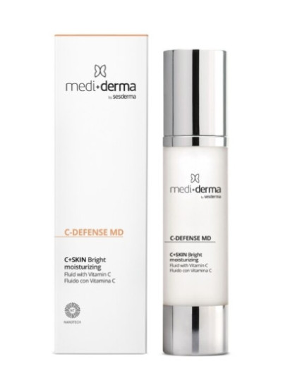 Ревіталізуючий флюїд із вітаміном C Mediderma C-DEFENSE MD Moistrusing Fluid, 50 мл
