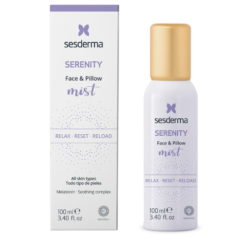 Нічний спрей-міст для обличчя Sesderma Serenity Face Pillow Mist, 100 мл