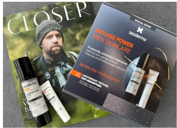 Омолоджуючий набір для чоловіків Sesderma Men Pack Antiage Power
