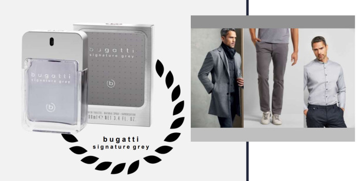 Туалетна вода для чоловіків Bugatti Signature Grey, 100 мл