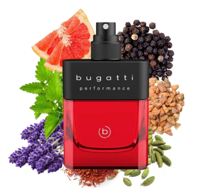 Туалетная вода для мужчин Bugatti Performance Red, 100 мл