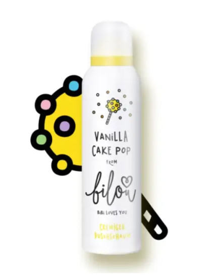 Піна для душу Bilou Vanilla Cake Pop, 200 мл