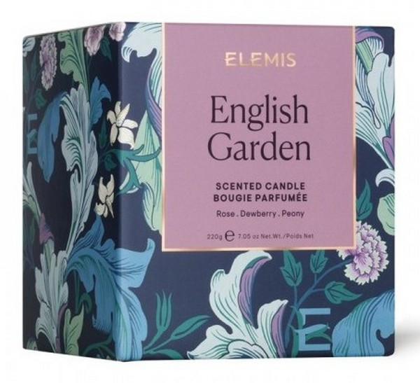 Ароматическая свеча Английский сад Elemis English Garden Candle, 220 г
