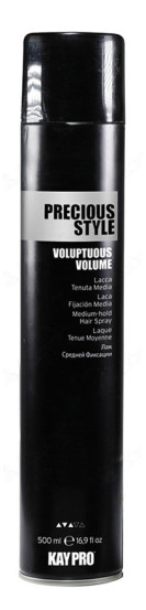 Спрей средней фиксации Роскошный объем KayPro Precious Style, 500 мл