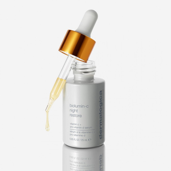 Нічна відновлююча сироватка з вітаміном С Dermalogica Biolumin-C Night Restore, 25 мл