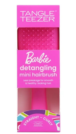 Расческа Tangle Teezer The Wet Detangler&Barbie Mini Dopamine Pink