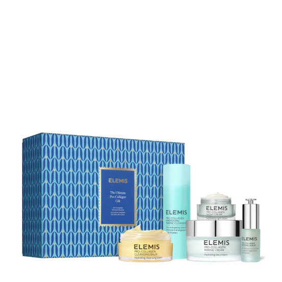 Набор Про-Коллаген Роскошный Ежедневный уход за лицом ELEMIS Kit The Ultimate Pro-Collagen Gift The Complete Skincare Routine