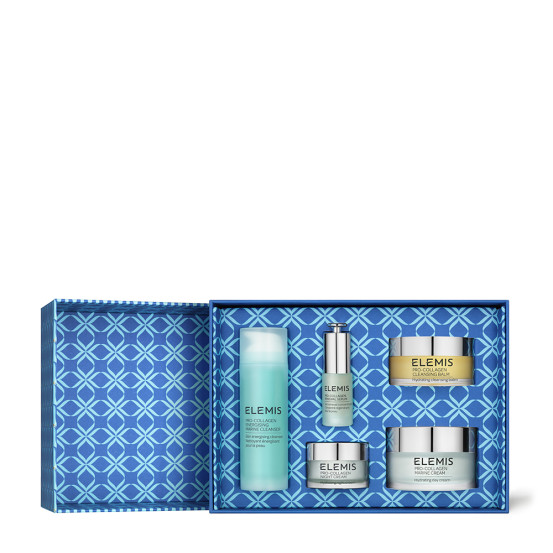 Набор Про-Коллаген Роскошный Ежедневный уход за лицом ELEMIS Kit The Ultimate Pro-Collagen Gift The Complete Skincare Routine