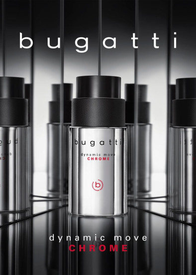Туалетная вода для мужчин Bugatti Dynamic Move CHROME, 100 мл