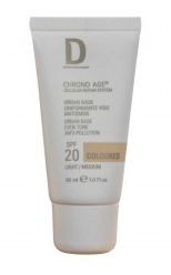 Защитный тональный крем Urban Base Antismog SPF 20 Colored DERMOPHISIOLOGIQUE, 30 мл