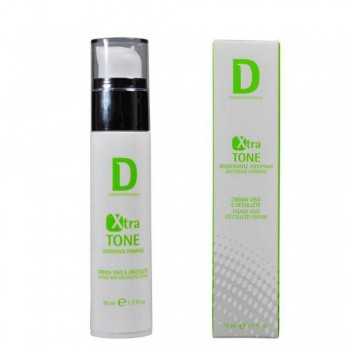 Укрепляющий крем для восстановления упругости кожи лица Crema Viso Xtra-tone DERMOPHISIOLOGIQUE, 50 мл