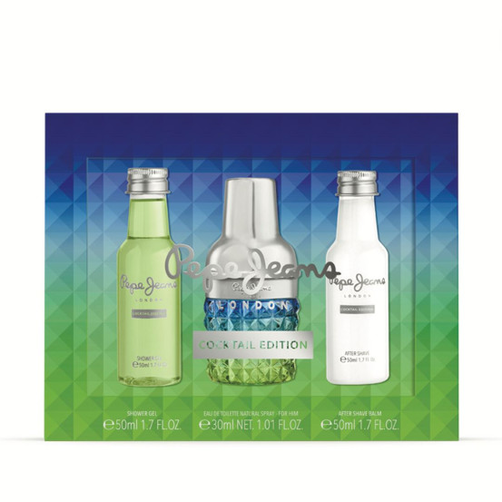Парфумований набір для чоловіків Pepe Jeans Cocktail Edition For Him Gift Set