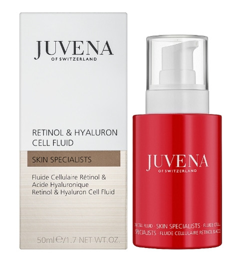 Флюїд з ретинолом і гіалуроновою кислотою Juvena Skin Specialists Retinol & Hyaluron Cell Fluid, 50 мл