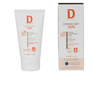 Солнцезащитный крем Crema Viso SPF 50+ DERMOPHISIOLOGIQUE, 50 мл