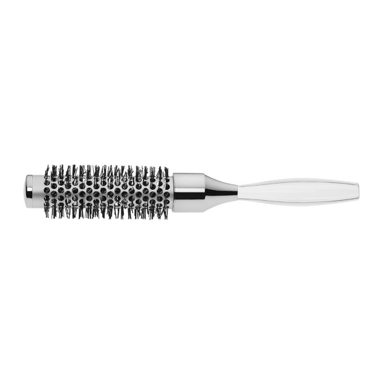 Брашинг для волос Janeke Heat-resistant brush silver color (d 25 мм)