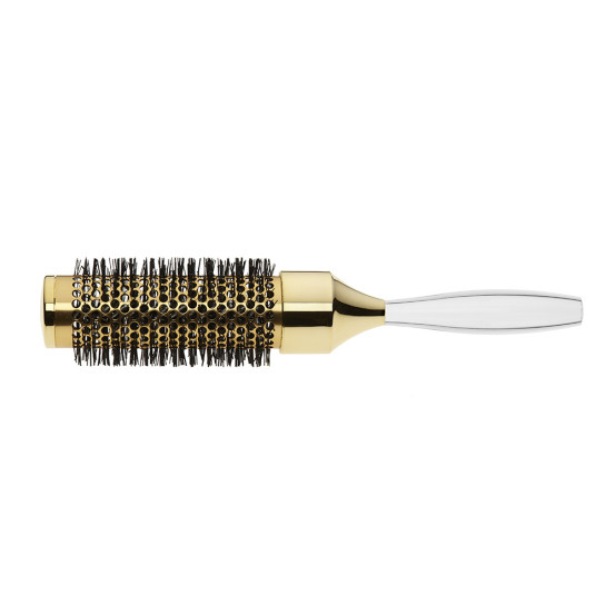 Брашинг для волос Janeke Heat-resistant brush gold color (d 35 мм)