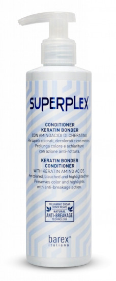 Кератиновый кондиционер Barex Superplex Keratin Conditioner, 250 мл