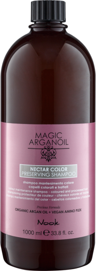 Шампунь для збереження кольору Nook MAGIC ARGANOIL Nectar Color, 1000 мл